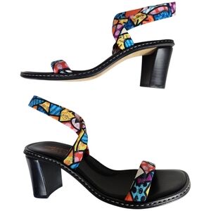 Adorable healed sandals ROMERO BRITTO BY Donald J. Pliner